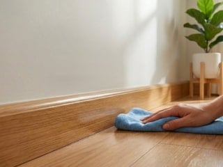 Süpürgelikler haftalarca tertemiz kalacak: İşte toz tutmayan yöntem