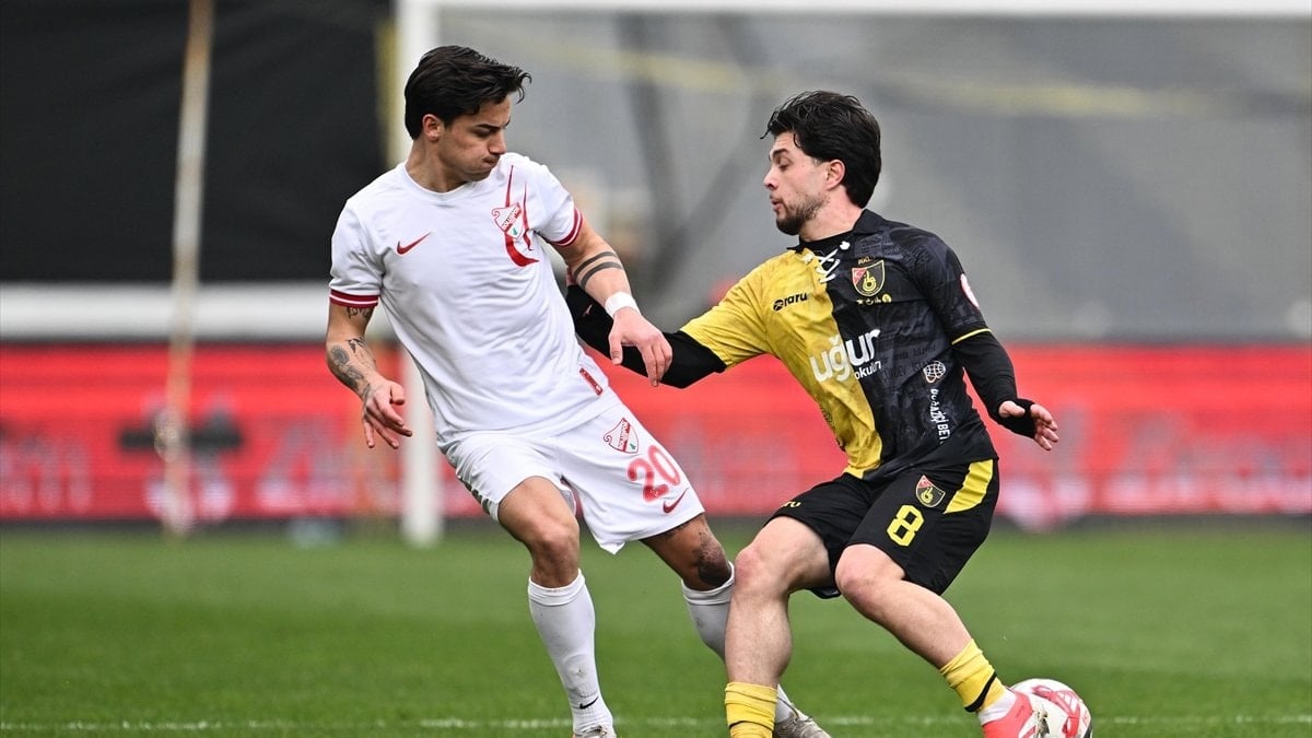 İstanbulspor - Boluspor maçında gol sesi çıkmadı