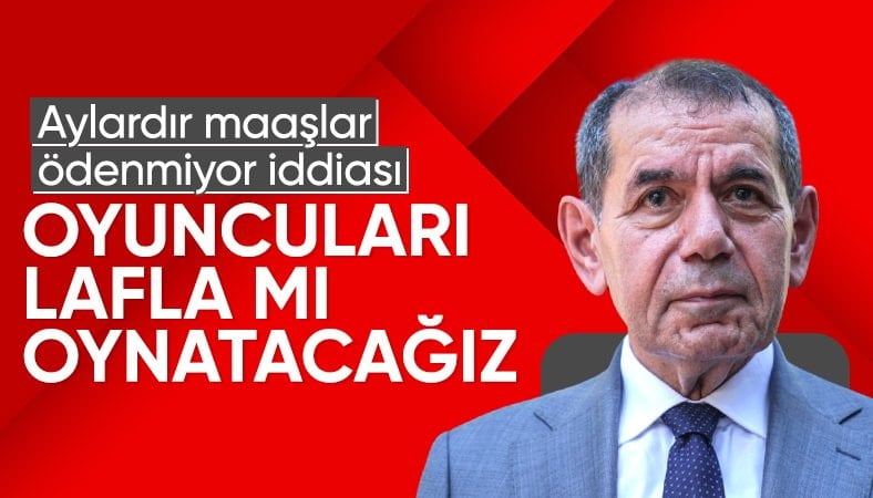 Dursun Özbek: Ödemelerde sorun yok