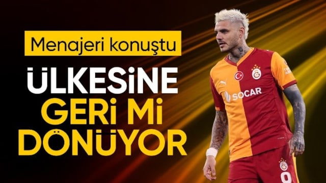 Mauro Icardi'nin menajerinden geleceği hakkında açıklama