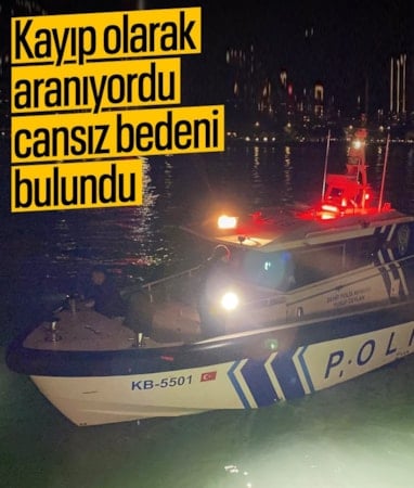 Samsun’da kayıp olarak aranan Ceren Kıvrak denizde ölü bulundu