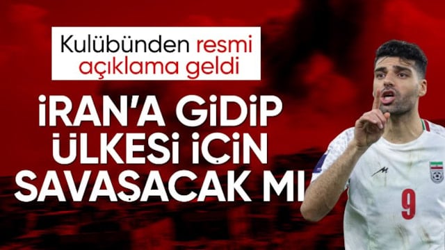 İranlı Mehdi Taremi için yalanlama geldi! Savaşa gitmeyecek