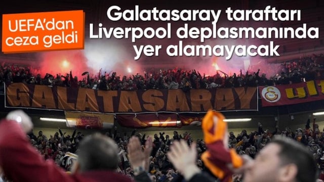 Galatasaray taraftarları, Liverpool deplasmanında yer alamayacak!