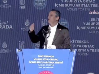 Özgür Özel, su arıtma tesisi açtı: Nuri Aslan'a suyu uzattım, oruçluyum dedi