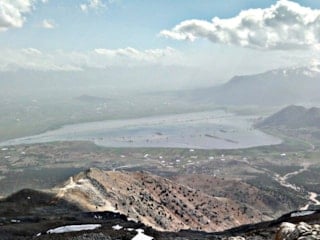 Yıllar önce kurutulan 'antik' Karagöl yeniden su tuttu
