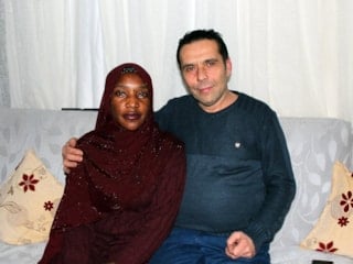 Nijerya'dan Aksaray'a gelin geldi