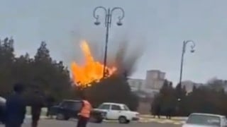 İran'a ait bir İHA, Azerbaycan'ın Nahçıvan bölgesine düştü