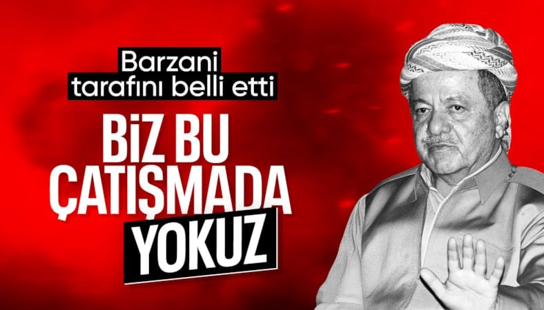 Mesud Barzani: Çatışmaya dahil olmayacağız