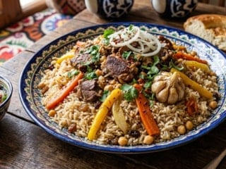 Hem etli, hem sebzeli: Tek tencerede Özbek pilavı tarifi