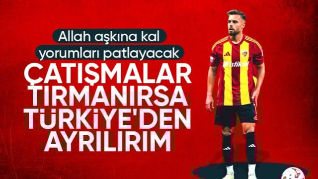 Kayserisporlu Miguel Cardoso: Çatışma tırmanırsa ülkeme dönerim