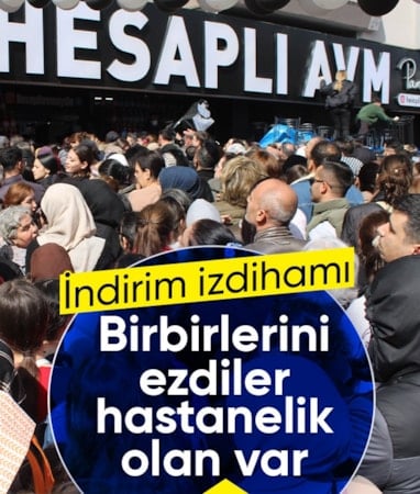 Aydın'da indirim izdihamı: Yaralanan ve bayılan vatandaşlar hastaneye kaldırıldı