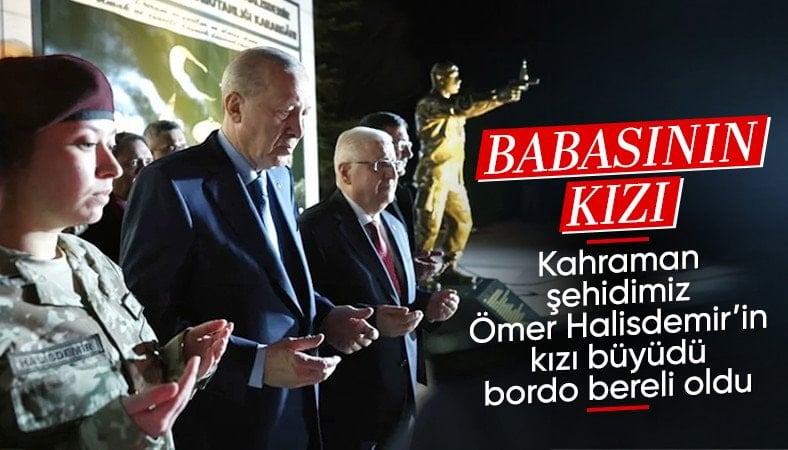 Ömer Halisdemir’in kızı babasının izinde