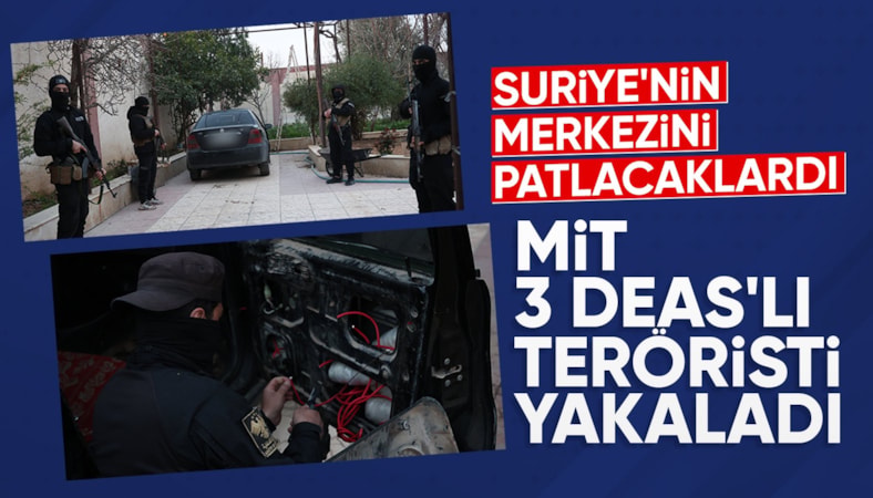 MİT'ten Suriye'de DEAŞ operasyonu