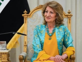 Irak'ın First Lady'sinden dikkat çeken açıklama: Kürtler kiralık silah değildir