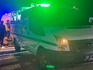 Isparta'da tamirat sırasında fırlayan iş makinesi tekeri can aldı