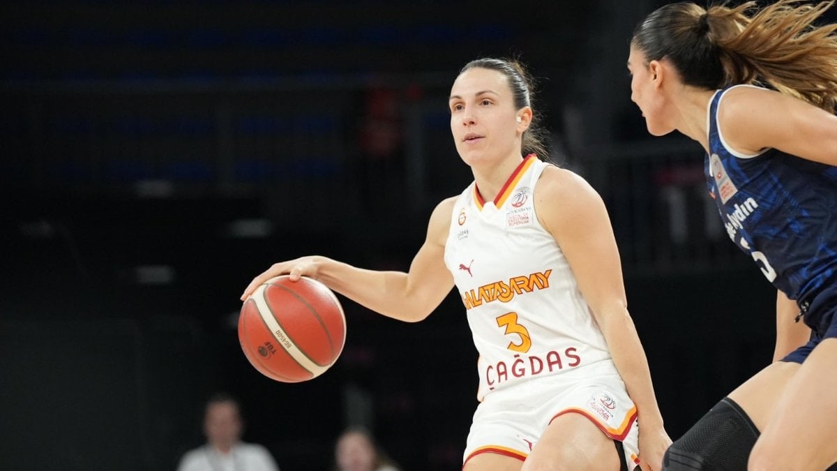 Galatasaray, Nesibe Aydın'ı farklı geçti