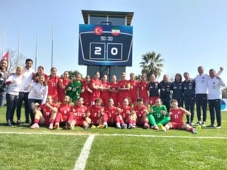 19 Yaş Altı Kadın Futbol Milli Takımı, Ekvator Ginesi'ni yendi