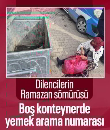 Kayseri'de dilencilerin Ramazan sömürüsünü zabıta ekipleri ortaya çıkardı