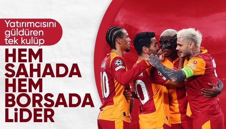 Galatasaray, borsada yatırımcısını sevindiriyor
