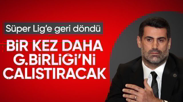 Gençlerbirliği'nde yeniden Volkan Demirel dönemi başladı