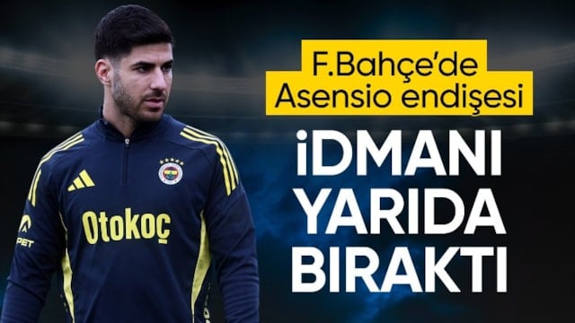 Marco Asensio, idmanı yarıda bıraktı