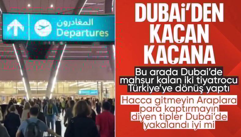 ABD-İsrail-İran gerilimi BAE'yi de vurdu: Dubai'den kaçış sürüyor
