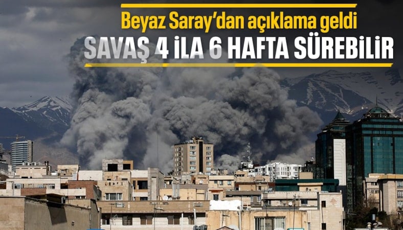 ABD: İran'a yönelik hedeflerimize 4-6 haftada ulaşabiliriz