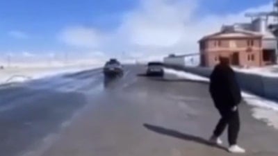 Kayseri'de yarış yapan sürücülere 176 bin lira ceza kesildi