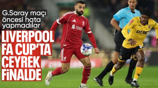 Galatasaray'ın rakibi Liverpool FA Cup'ta çeyrek finale çıktı