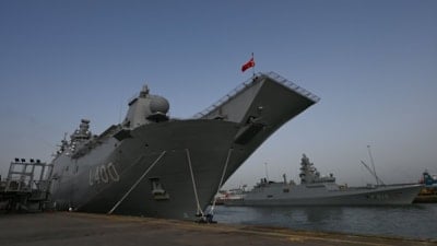 TCG Anadolu İngiltere’de savunma sanayisinin vitrini oldu