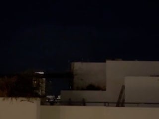 Tel Aviv semalarında güçlü patlamalar duyuldu