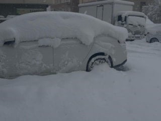 Ağrı'da bahar ayında 40 santimetre kar yağdı