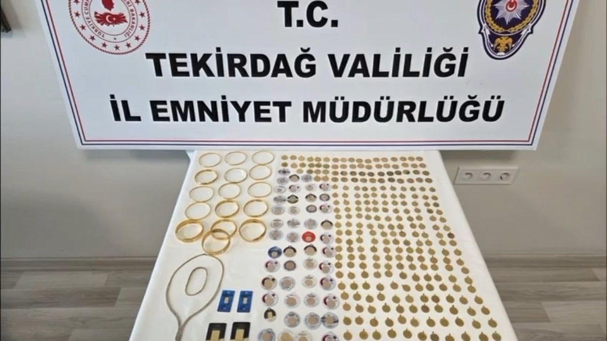 Tekirdağ'da FETÖ yalanıyla altın hırsızlığı yapan şüpheli tutuklandı