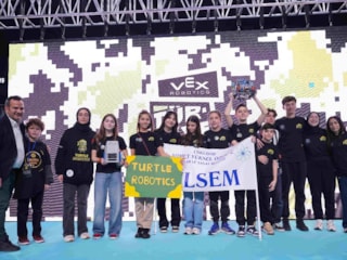 Üsküdar BİLSEM öğrencileri Dünya Robot Şampiyonası yolunda