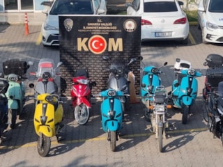 Sakarya merkezli 19 ilde motosiklet dolandırıcılarına operasyon