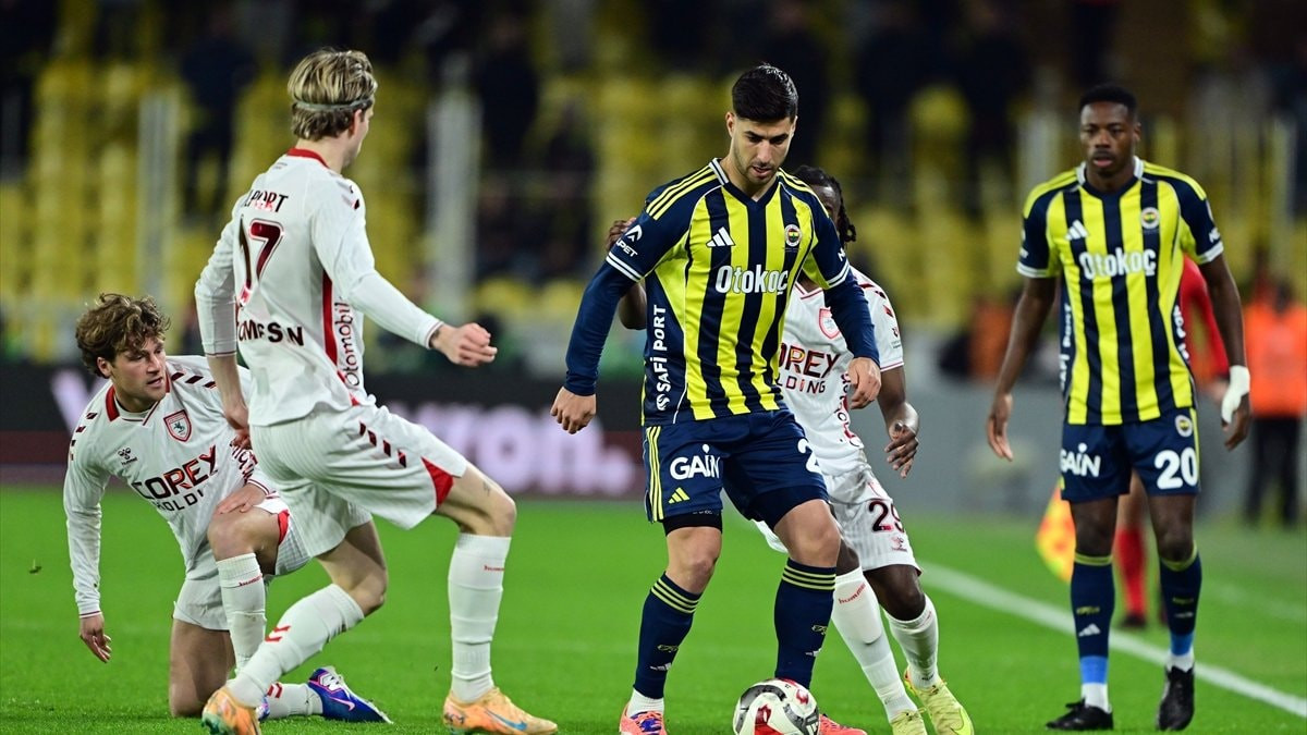 Fenerbahçe, Samsunspor'u son dakika golüyle yendi