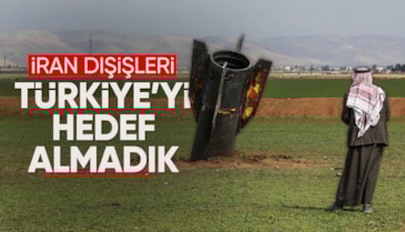 İran'dan yeni açıklama: Türkiye'yi hedef almadık
