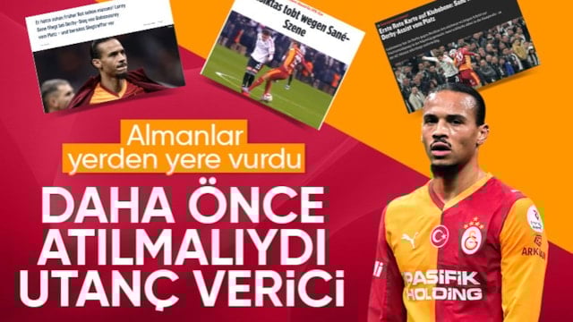 Leroy Sane'nin gördüğü kırmızı kart Almanların gündeminde: Daha önce atılmalıydı