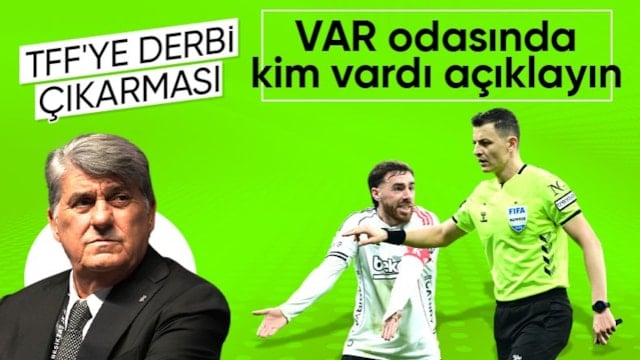 Beşiktaş, TFF'ye Galatasaray derbisi için başvuru yaptı