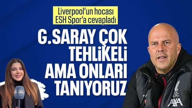 ESH Spor’dan Arne Slot’a Galatasaray sorusu