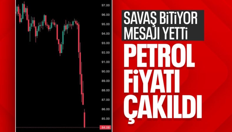 Petrol fiyatları 84 dolar seviyesine geriledi
