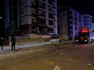 Niğde'de apartmanda doğal gaz patlaması: 16 yaralı