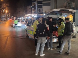 Kütahya'da drift yapan sürücü 140 bin lira ceza yedi