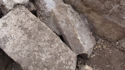 Kastamonu’da Roma kalıntıları defineciler tarafından tahrip edildi