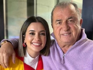 Fatih Terim, Galatasaray - Liverpool maçına geldi