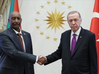 Cumhurbaşkanı Erdoğan, Sudan Egemenlik Konseyi Başkanı ile görüştü