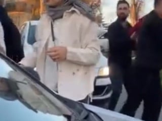 Kahramanmaraş'ta kaza sonrası sürücülerin kavgası kamerada