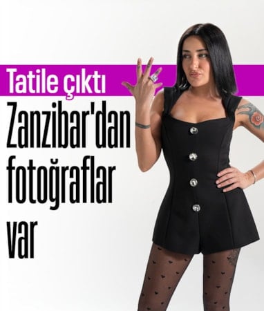 Melek Mosso'dan bikinili pozlar