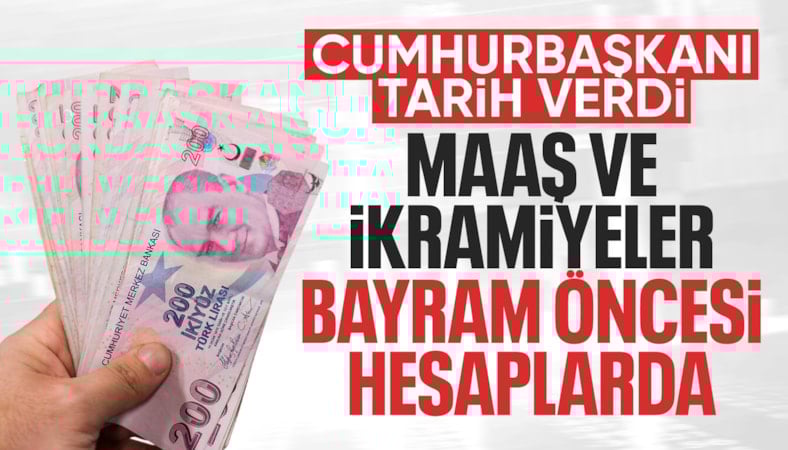 Cumhurbaşkanı Erdoğan: Emekli ikramiyeleri bayramdan önce hesaplara yatacak