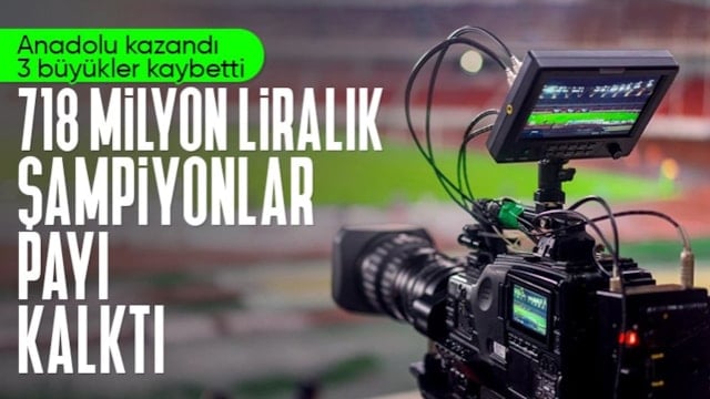 TFF’den yayın geliri dağıtımında değişiklik: 'Şampiyonlar Payı' kaldırıldı!